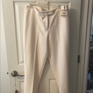 Anne Klein Off-White Women's Trousers